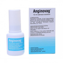 Thuốc trị viêm thanh quản Anginovag Aerosol Solution 10ml