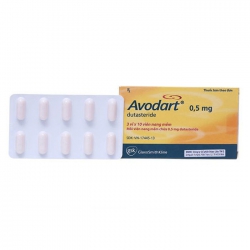 Thuốc tuyến tiền liệt Avodart 0.5 | Hộp 3 vỉ x 10 viên