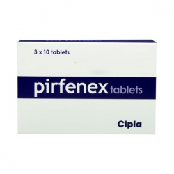 Thuốc ung thư Cipla Pirfenex Pirfenidone Tablets IP 200mg, Hộp 30 viên