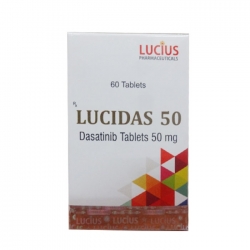 Thuốc ung thư Lucius Lucidas Dasatinib 50mg, Hộp 60 viên