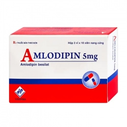 Thuốc Vidipha Amlodipin 5mg, Hộp 30 viên