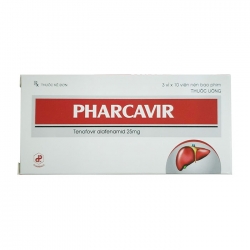 Thuốc viêm gan B Pharbaco Pharcavir 25mg