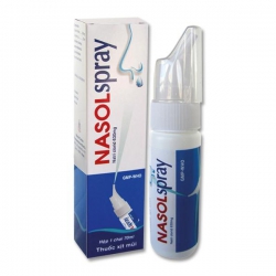 Thuốc xịt mũi Nasolspray - Natri chlorid 450mg/50ml, Chai 70 ml