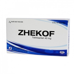 Thuốc ZHEKOF - Telmisartan 40mg, Hộp 3 vỉ x 10 viên
