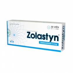 Thuốc ZOLASTYN - Desloratadin 5mg, Hộp 3 vỉ x 10 viên