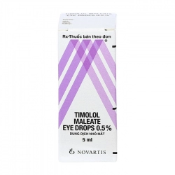 Timolol Maleate Eye Drops 0.5% Novartis 5ml