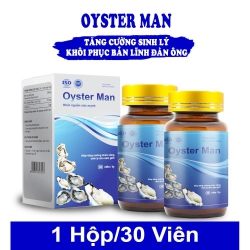 Tpbvsk Tinh chất hàu Oyster Man, Hộp 30 viên