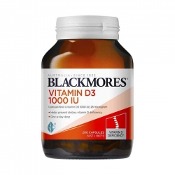 Tpbvsk Blackmores Vitamin D3 1000IU, Chai 200 viên