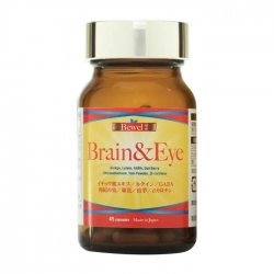 Tpbvsk bổ não khỏe mắt Bewel Brain & Eye, Chai 45 viên