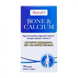 Tpbvsk chắc xương Bewel Bone Calcium, Chai 45 viên