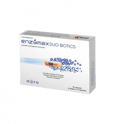 Tpbvsk giúp tiêu hóa khỏe Enzymax Duo Biotic, Hộp 20 viên