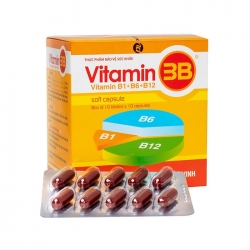 Tpbvsk Vitamin 3B PV, Hộp 100 viên