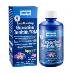 TraceMinerals Glucosamine, Chondroitin, MSM Chai 946ml