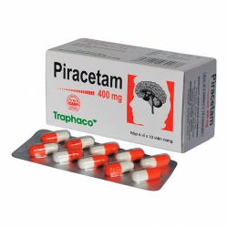 Traphaco Piracetam 400mg, Hộp 60 viên
