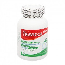 Travicol FLU TV.Pharma, Chai 100 viên