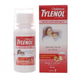 Thuốc hạ sốt cho trẻ Tylenol Childrens 60ml