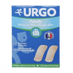 Urgo Family 10 miếng - Băng cá nhân cho gia đình
