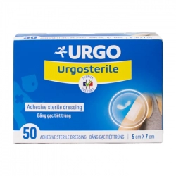 Urgosterile Urgo 5cm x 7cm 50 cái - Băng gạc tiệt trùng