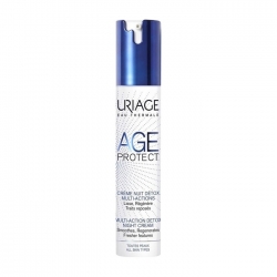 Uriage Multi-Action Detox Night Cream 40ml - Kem dưỡng thải độc da và chống lão hóa