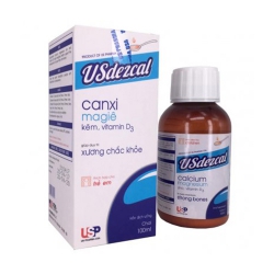 Usdezcal bổ sung Vitamin D và Canxi