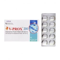 V-Prox 100 Virchow 1 vỉ x 10 viên - Trị nhiễm khuẩn