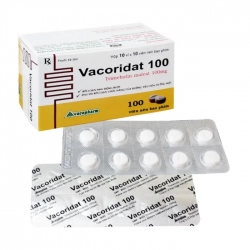 Vacoridat 100mg Vacopharm 10 vỉ x 10 viên - Thuốc trị rối loạn tiêu hoá