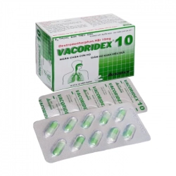 Vacoridex 10 Vacopharm 10 vỉ x 10 viên – Thuốc trị ho