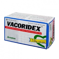 Vacoridex Vacopharm 10 vỉ x 10 viên - Điều trị ho phế quản