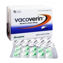 Vacoverin Vacopharm 10 vỉ x 10 viên - Thuốc chống co thắt cơ trơn