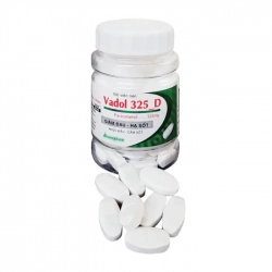Vadol 325 D Vacopharm 100 viên – Thuốc giảm đau hạ sốt