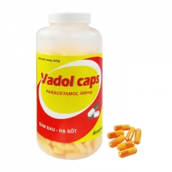Vadol Caps 500mg Vacopharm 500 viên – Thuốc giảm đau hạ sốt