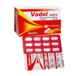 Vadol Extra Vacopharm 10 vỉ x 12 viên – Thuốc giảm đau hạ sốt