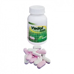 Vadol Extra Vacopharm 100 viên - Thuốc giảm đau hạ sốt