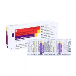 Valparin-200 Alkalets Torrent Pharma 10 vỉ x 10 viên - Trị nhiều loại co giật