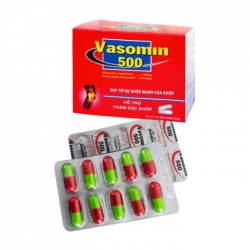 Vasomin 500 Caps Vacopharm 10 vỉ x 10 viên – Thuốc giảm triệu chứng thoái hoá khớp