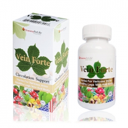 Hỗ trợ ngừa suy giãn tĩnh mạch Vein Forte Vitamins For Life, Hộp 30 viên