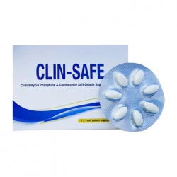 Clin-Safe Briyosis Soft 1 x 7 viên - Viên đặt âm đạo