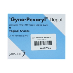 Viên đặt phụ khoa Gyno-Pevaryl Depot, Hộp 2 viên