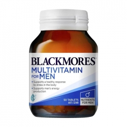 Multivitamin For Men Blackmores 50 viên - VIên uống vitamin tổng hợp cho nam