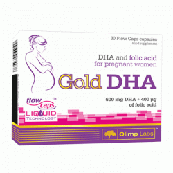 Viên uống bổ bầu Olimp Labs Gold DHA Hộp 30 viên