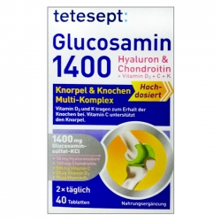 Viên uống bổ khớp tetesept Glucosamin 1400