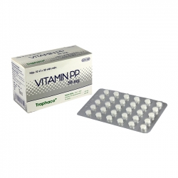 Traphaco Vitamin PP 50mg, Hộp 180 viên