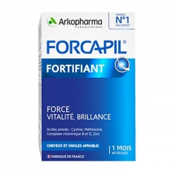 Forcapil Fortifiant Arkopharma 60 viên - Viên uống dưỡng tóc