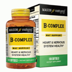 Mason Natural B-Complex, Chai 100 viên