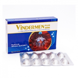 Vindermen Plus giúp giảm tê nhức chân tay, Hộp 30 viên