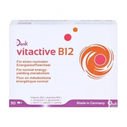 Vitactive B12 Denk Nutrition 30 viên - Viên uống giảm căng thẳng, mệt mỏi