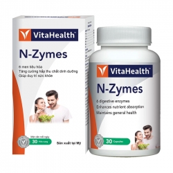 Vitahealth N-Zymes (New), Chai 30 viên