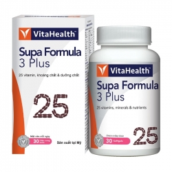 Vitahealth Supa Formula 3 Plus, Chai 30 viên