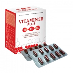 Vitamin 3B Plus Meracine 10 vỉ x 10 viên – Hỗ trợ ăn ngon, nâng cao sức khỏe