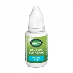 Vitamin A+E Dry Eyes Eye Drops Vizulize 10ml - Giúp giảm khô mắt, mỏi mắt